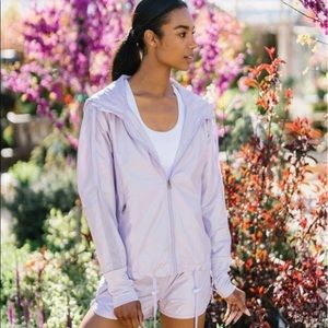 LIKE NEW Zyia Lilac Shine Bomber Jacket